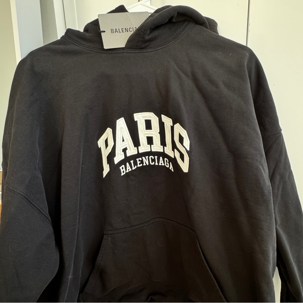 NWT Balenciaga Paris Oversized Hoodie